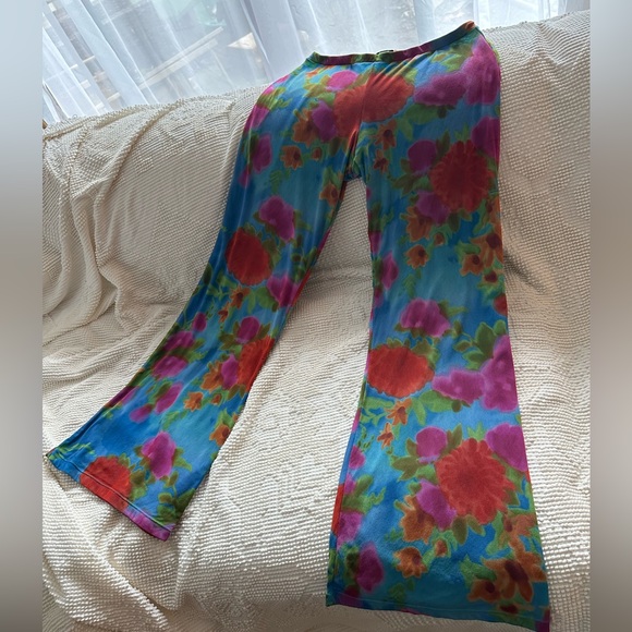 Cosabella Multicolor Floral Pajama Pantsuit - Picture 1 of 6